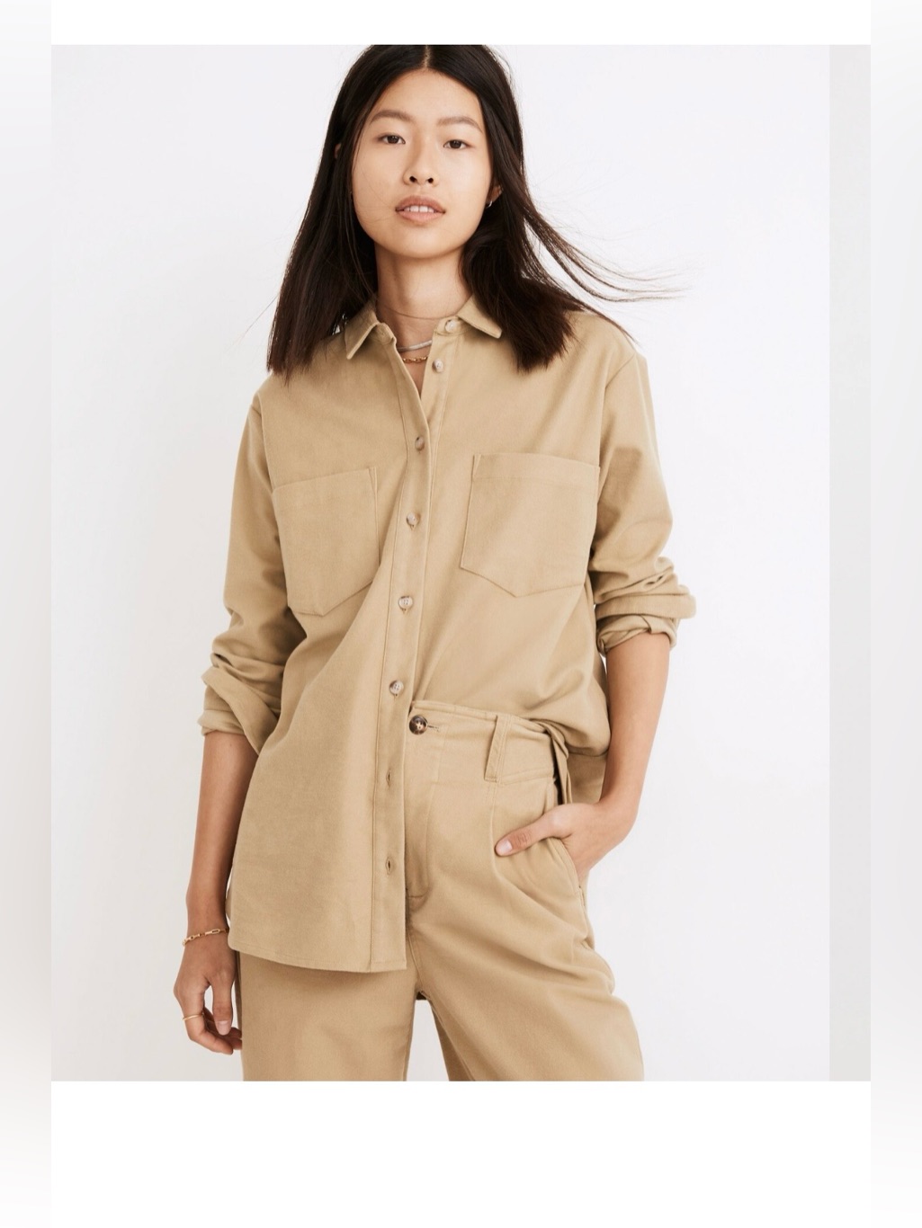 Madewell Moleskin Sunday Shirt